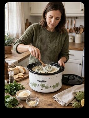 NOS Rival CROCK-ETTE 1 Qt Slow Cooker Ivy Model 3200 GR / 3205 - NEW IN BOX -